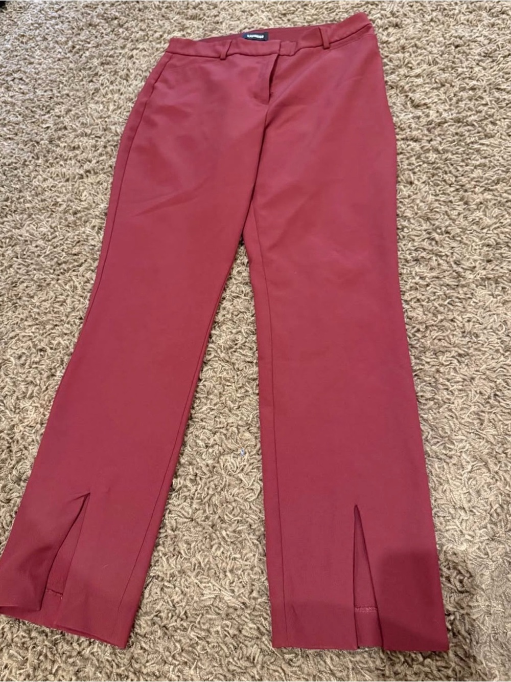 Express Pants Editor Slit Leg